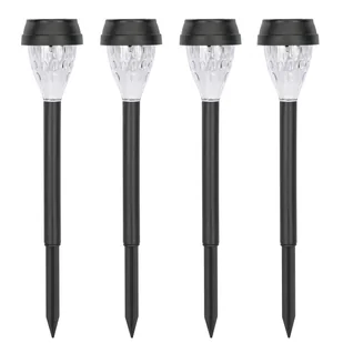 Inspire Lampa solarna wbijana Naomy 4 szt. czarna IP44 LED - Lampy ogrodowe - miniaturka - grafika 1
