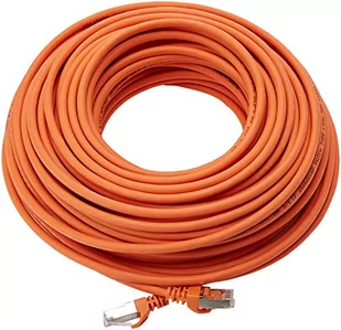 Equip Patchkabel RJ45 S/FTP Cat6A 30.0m Orange SSTP PIM 606611 - Kable miedziane - miniaturka - grafika 1