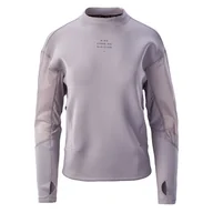 Bluzy sportowe damskie - Damska Bluza NIKE W NK DF RUN DVN CREW DD5263-020 – Szary - miniaturka - grafika 1