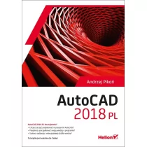 Andrzej Pikoń AutoCAD 2018 PL - dostępny od ręki, natychmiastowa wysyłka - Książki o programowaniu - miniaturka - grafika 1