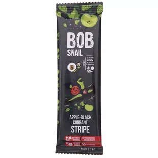 ECO-SNACK Bob Snail Jabłko-Czarna Porzeczka 14g - Eco-Snack - Zdrowa żywność - miniaturka - grafika 1