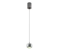 Lampy sufitowe - Redo 01-3549 - LED Żyrandol na lince AVES LED/12W/230V CRI 90 szary - miniaturka - grafika 1