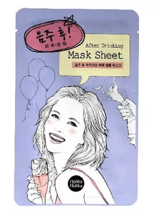 Holika After Mask Sheet maska do twarzy After Drinking 1szt - Maseczki do twarzy - miniaturka - grafika 1