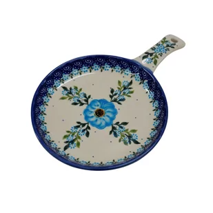 Ceramiczna patelnia duża Ceramika Bolesławiec - Patelnie - miniaturka - grafika 1