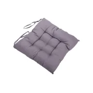 Poduszki dekoracyjne - Poduszka na siedzisko SIMONA 40 x 40 cm 29289 szary - miniaturka - grafika 1