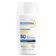 Balsamy i kremy do opalania - Bioderma Photoderm XDefense, ultralekki fluid o działaniu detoksykującym, kolor 01, SPF 50+, 40 ml - miniaturka - grafika 1