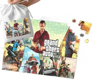 Puzzle - PUZZLE - GTA WZORY Z BAJEK I GIER SUPER PREZENT DLA DZIECI 24el + WORECZEK - miniaturka - grafika 1