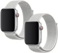 Akcesoria do smartwatchy - 2x PASEK DO ZEGARKA APPLE WATCH 1/2/3/4/5/6/7/8/9/SE 42/44/45/46mm SZARY - miniaturka - grafika 1