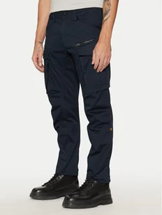 G-Star Raw Spodnie materiałowe Rovic 3D D02190 Granatowy Regular Fit - Spodnie męskie - miniaturka - grafika 1