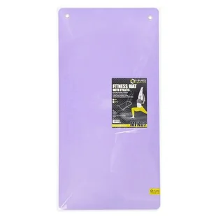 HMS PREMIUM MFK07 VIOLET-BLACK MATA FITNESS KLUBOWA Z OTWORAMI 120*60CM EVA 15MM PREMIUM - Maty do ćwiczeń - miniaturka - grafika 1