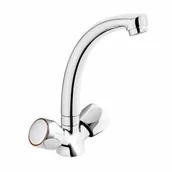 Baterie umywalkowe - Deante Bateria umywalkowa stojąca NEO Teno Chrom bez korka automatycznego BON_020D - miniaturka - grafika 1