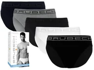Majtki męskie - BRUBECK SLIPY MĘSKIE bezszwowe KOLORY - 5 szt. rXL - miniaturka - grafika 1