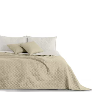 DecoKing Narzuta Axel - Beżowo-Biały 220x200 cm - Narzuty - miniaturka - grafika 1