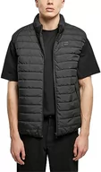 Garnitury - Urban Classics Męska kamizelka Light Bubble Vest, kamizelka dla mężczyzn, dostępna w wielu różnych kolorach, rozmiary S-5XL, czarny, S - miniaturka - grafika 1
