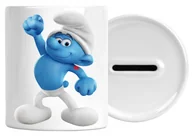 Skarbonki - SKARBONKA DLA DZIECI SMERFY Z IMIENIEM - miniaturka - grafika 1