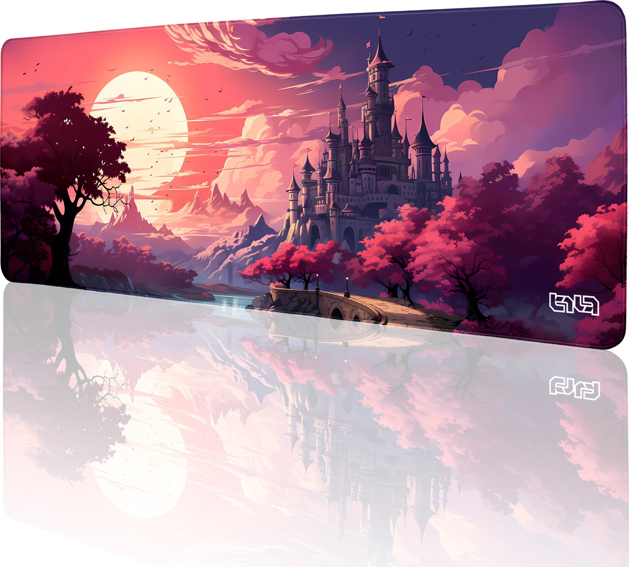 Podkładka Tilt PODKŁADKA POD KLAWIATURĘ Rosewood 80x30 TILT Wodoodporna Duża XL Na biurko