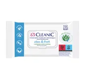 Chusteczki higieniczne - Cleanic HARPER Chust odswież.Clean&Fresh 120szt - miniaturka - grafika 1