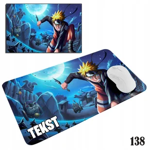 PODKŁADKA POD MYSZKĘ MYSZ WZORY DO WYBORU - NARUTO ANIME 29x36cm - Podkładki pod mysz - miniaturka - grafika 1