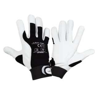 Rękawice ze skóry koziej czarne L270809P "9" CE LAHTI PRO - Rękawice robocze - miniaturka - grafika 1