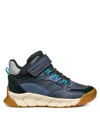 Buty dla chłopców - Geox Trzewiki J Flexyper Pro B J56NBA 0ME22 C4J9B S Granatowy - miniaturka - grafika 1