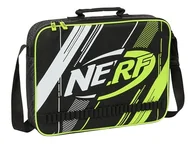 Torebki damskie - Safta M385b, NERF Get Ready-Portfel, torba na ramię, torba na ramię, wygodna i wszechstronna, jakość i wytrzymałość, 38 x 6 x 28 cm, kolor czarny, unisex, dzieci, standardowy, Czarny (Black), Estándar - miniaturka - grafika 1