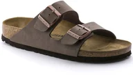 Klapki i japonki męskie - Birkenstock Arizona BFBC 151183 Brązowe 39 - miniaturka - grafika 1