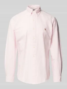 Koszula casualowa o kroju regular fit z kołnierzykiem typu button down - Koszule męskie - miniaturka - grafika 1