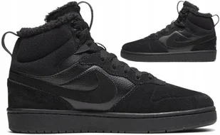 Buty sneakersy wysokie ocieplane NIKE Court Borough MID CQ4023-001 R. 37,5 - Sneakersy damskie - miniaturka - grafika 1