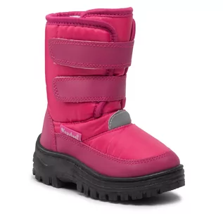 Śniegowce damskie - Śniegowce PLAYSHOES - 193010 Pink 18 - grafika 1