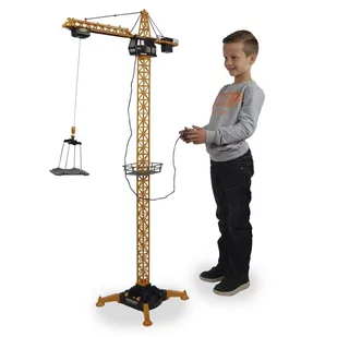 2-Play Zabawkowy żuraw z pełnym zakresem funkcji i pilotem, 132 cm - Samochody i pojazdy dla dzieci - miniaturka - grafika 1