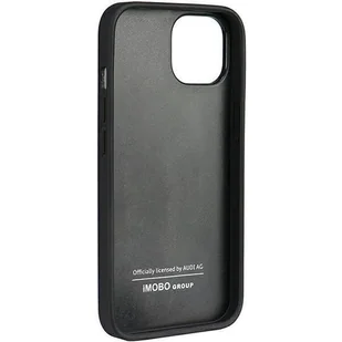 Etui Audi Genuine Leather na iPhone 12 / iPhone 12 Pro - czarne AU-TPUPCIP12P-Q8/D1-BK - Etui i futerały do telefonów - miniaturka - grafika 2