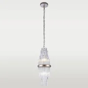 Lampy sufitowe - Cosmo Light Lampa wisząca REYKJAVIK P02080CP - miniaturka - grafika 1