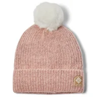 Czapki damskie - Czapka zimowa COLUMBIA WINTER BLUR POM POM BEAN 1862101890 – Pomarańczowy - miniaturka - grafika 1