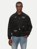 Kurtki męskie - Armani Exchange Kurtka bomber XM000388 AF13130 UC001 Czarny Regular Fit - miniaturka - grafika 1
