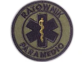 Odzież robocza - Emblemat Ratownik Paramedic Polowy - miniaturka - grafika 1