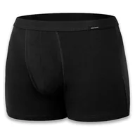 Majtki męskie - Bokserki męskie Authentic Mini 223 czarne Cornette-XL - miniaturka - grafika 1