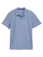 Koszulki męskie - Tom Tailor Koszulka polo w kolorze niebieskim - miniaturka - grafika 1