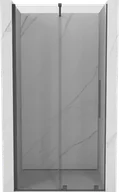 Ścianki i drzwi prysznicowe - Mexen Velar drzwi prysznicowe rozsuwane 100 cm, transparent, gun gray szczotkowany - 871-100-000-01-66 - miniaturka - grafika 1