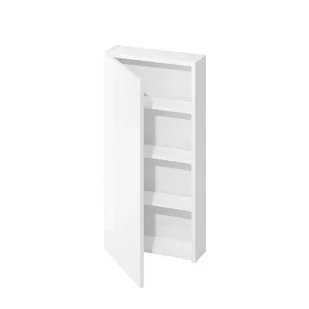 Cersanit City Szafka wisząca 40x13,8x80 cm biała S584-020-DSM - Szafki łazienkowe - miniaturka - grafika 1