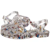 Sandały damskie - Sandały Possession Print+Mic 33443/54095 Clear/Multicolor (ML363-b) Melissa - miniaturka - grafika 1