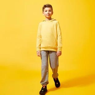 Bluza dziecięca Domyos z kapturem - Odzież sportowa dziecięca - miniaturka - grafika 1