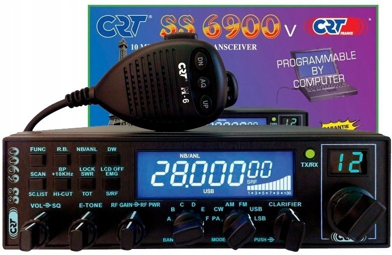 CRT SS 6900 V7 VOX AM FM SSB CW CTCSS DCS wersja V7 Export