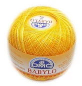 Pasmanteria - DMC babylo 20 kol. 90 pomarańczowy tęczowy 50gr/367mb - miniaturka - grafika 1