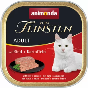Animonda vom Feinsten Adult, 6 x 100 g - Wołowina z ziemniakami - Mokra karma dla kotów - miniaturka - grafika 1