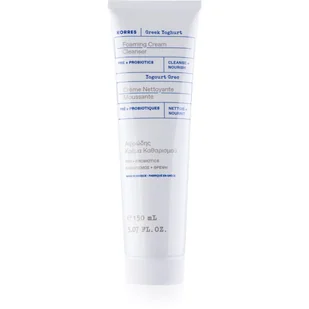 Korres Greek Yoghurt Foaming Cream Kremowy żel do mycia twarzy z probiotykami 150 ml - Żele do mycia twarzy - miniaturka - grafika 1