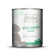Mokra karma dla kotów - MjAMjAM mokra karma dla kota dorosłego 6x800 g Z kurczakiem i brokułem - miniaturka - grafika 1