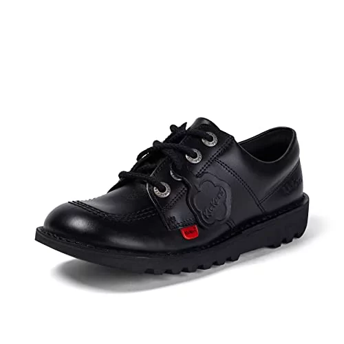 Kickers Damskie buty skórzane Kick Lo czarne lakierowane, Czarny - 36 EU -  Ceny i opinie na Skapiec.pl