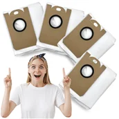 Worki do odkurzaczy - Zamiennik worek do xiaomi Viomi V9 stacji dokującej zestaw 4 worki na brud - miniaturka - grafika 1