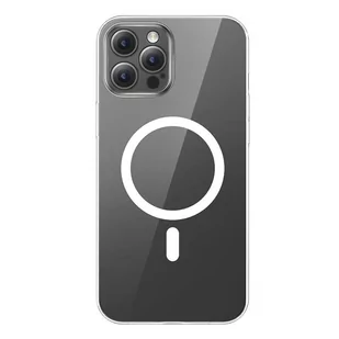 Etui ochronne Baseus Magnetic Crystal Clear do iPhone 12 Pro (transparentne) + szkło hartowane + zestaw czyszczący - Etui i futerały do telefonów - miniaturka - grafika 2