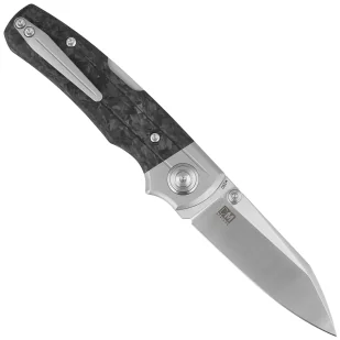 Nóż składany Bestech Tonic Titanium / Marble Carbon Fiber, Satin M390 by Colin Maisonpierre (BT2204D) - Noże - miniaturka - grafika 3
